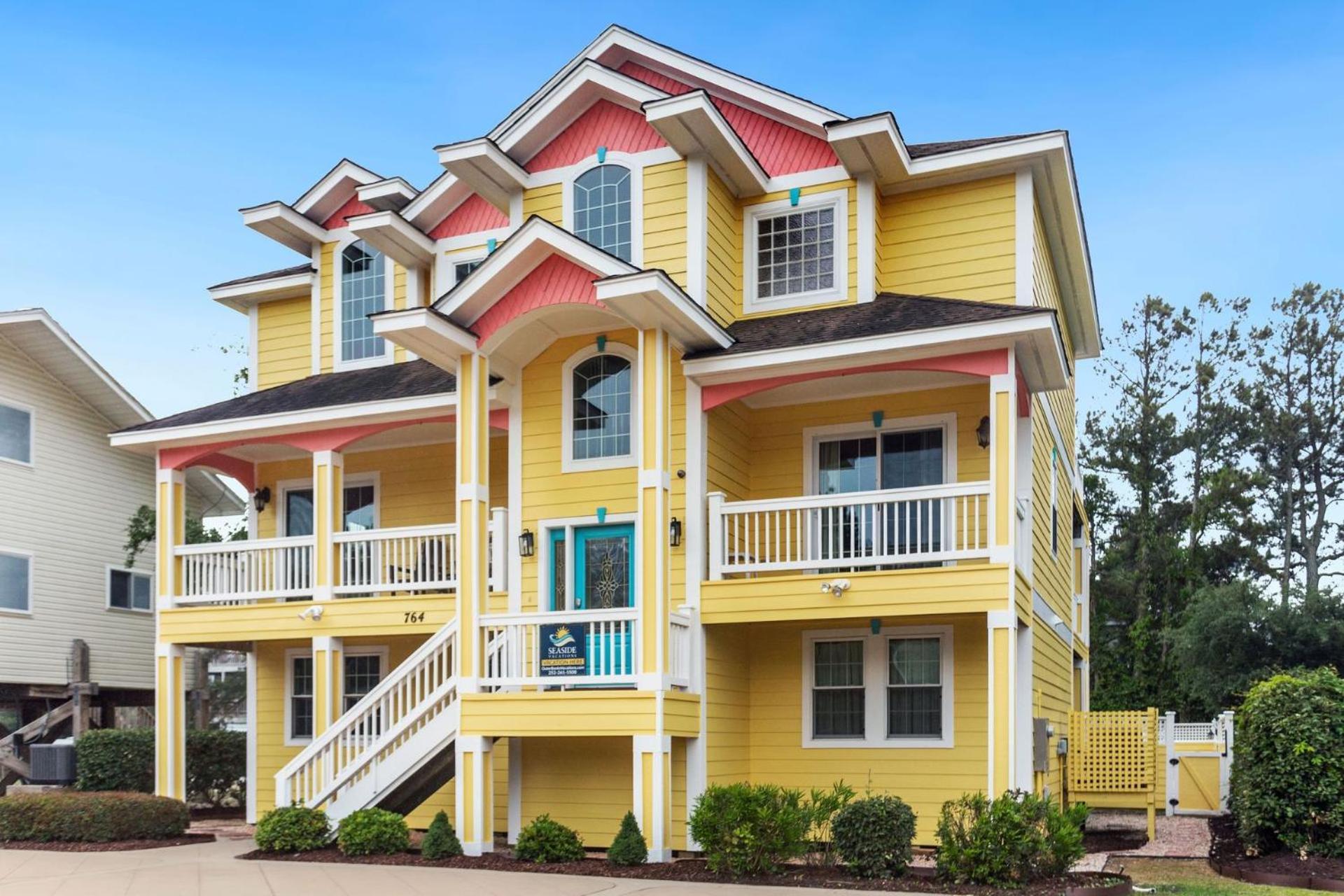 1661 Crown Jewel 10 Min Walk To Beach Corolla Exterior foto